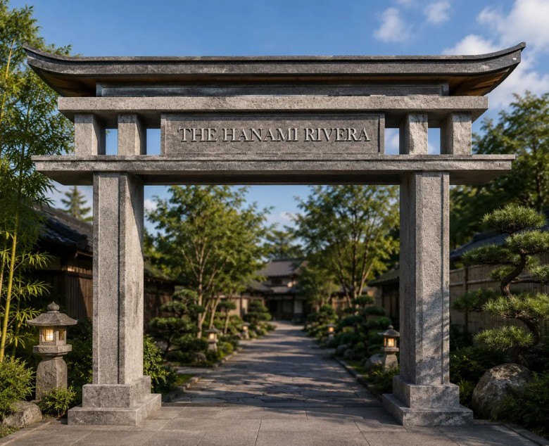 The Hanami Rivera Tanah Kavling bernuansa Ala Korea dan Jepang