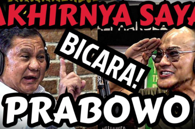 HABIS SEMUA!! PRABOWO PERDANA BICARA‼️ EXCLUSIVE