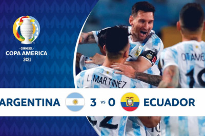 HIGHLIGHTS ARGENTINA 3 - 0 ECUADOR | COPA AMÉRICA 2021 | 03-07-21