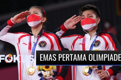 Bulutangkis Indonesia Ganda Putri Menjuarai Olimpiade Tokyo 2020
