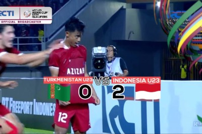 TURKMENISTAN 0 VS 2 INDONESIA| HIGHLIGHT AFC U23 ASIAN CUP QATAR 2024 QUALIFIERS