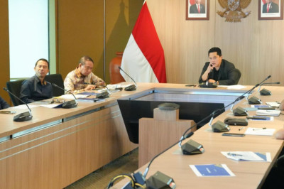 Erick Thohir pastikan digitalisasi perwasitan untuk liga di Indonesia