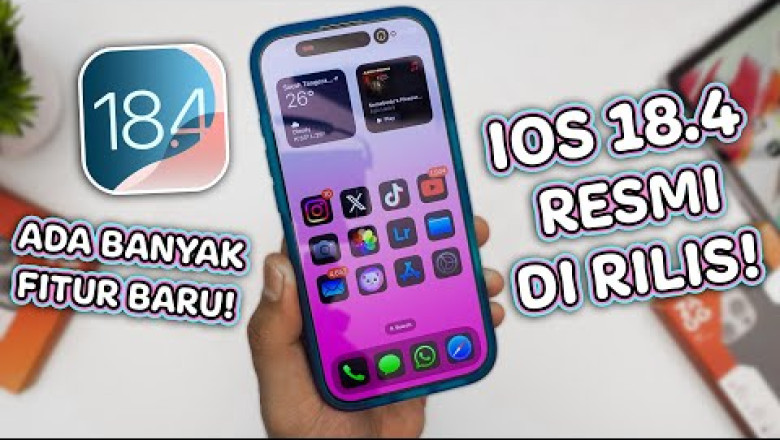 iOS 18.4 Resmi di Rilis! Ada Banyak Fitur Baru dan Perbaikan! Wajib Nonton!